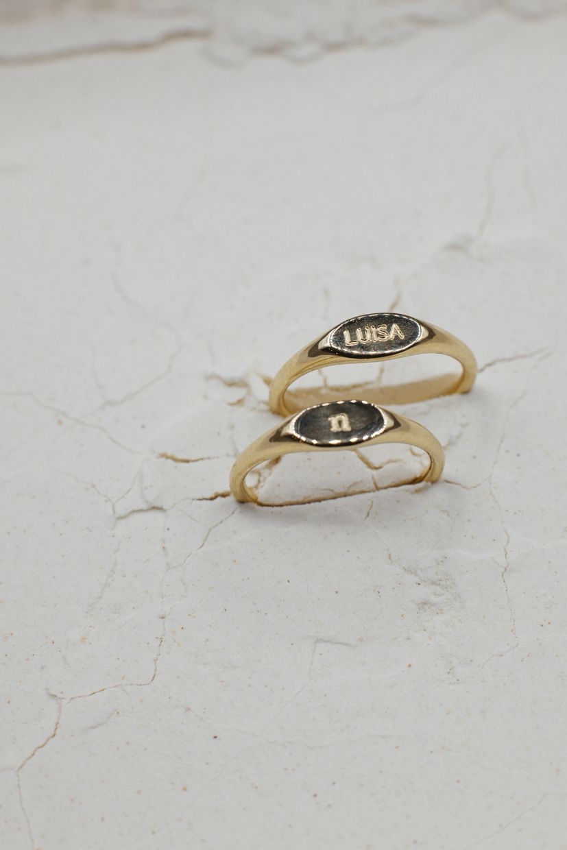 Siegelring, minimalist Beispielbilder