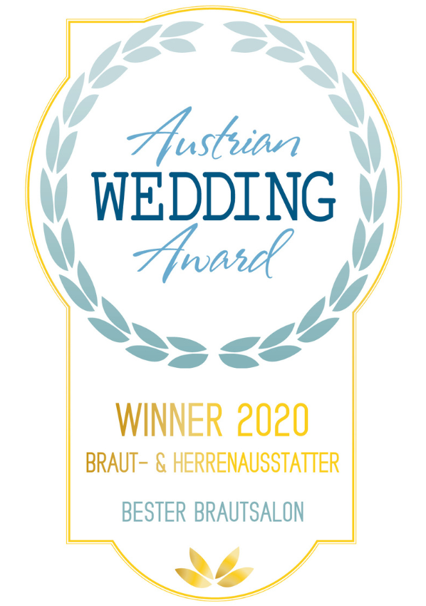 Badge Austrian Wedding Award 2020 Bester Brautsalon