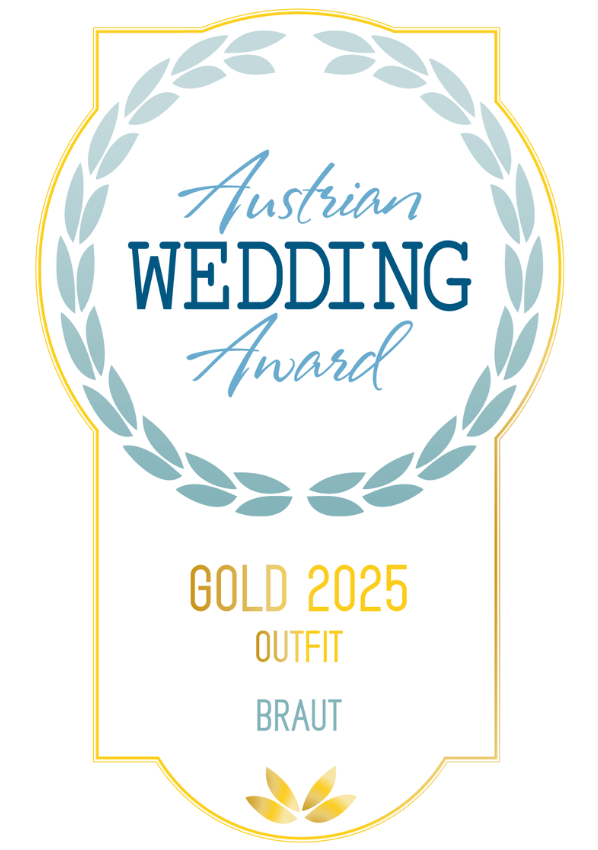 Austrian Wedding Award Gold Bestes Outfit 2025